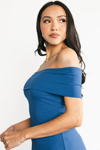 Baltic Born - Kay Off Shoulder Midi Dress