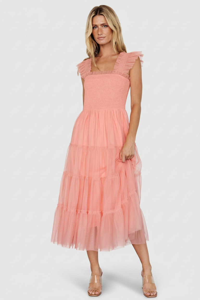 Baltic Born - Emma Smocked Tulle Dress