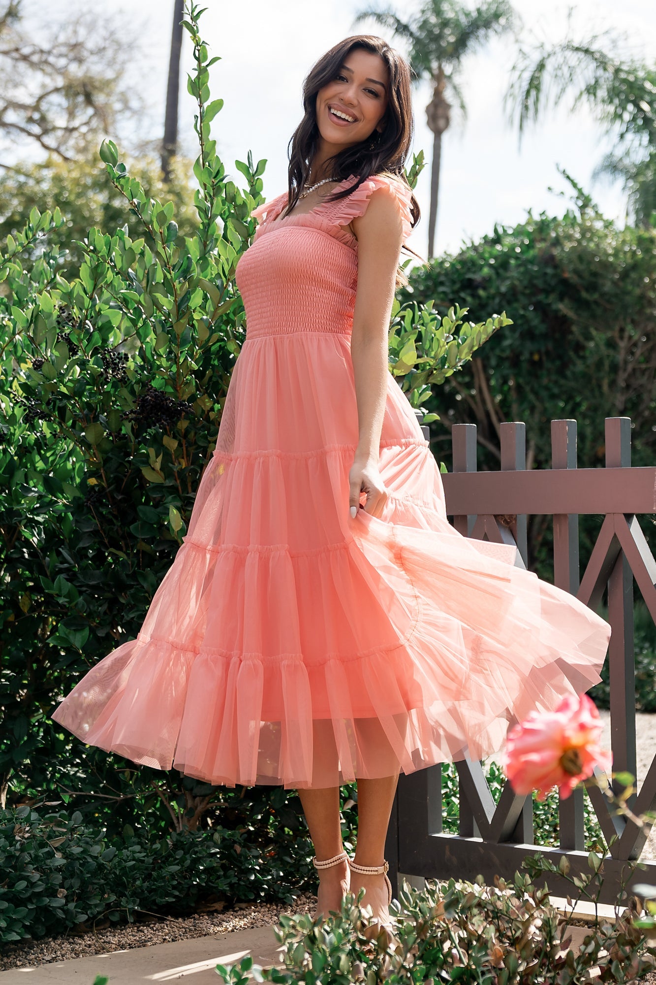 Baltic Born - Emma Smocked Tulle Dress