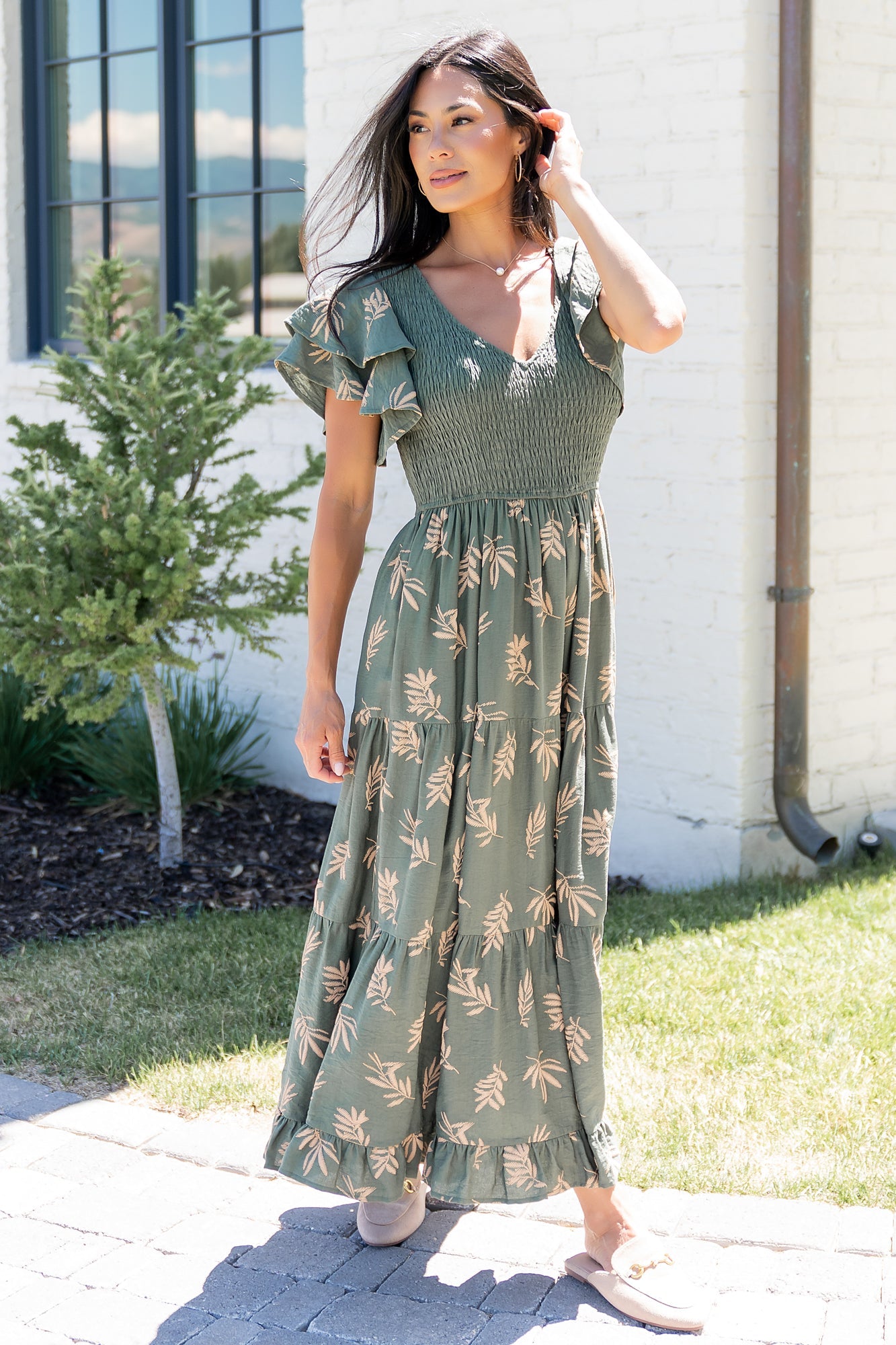 Baltic Born - Estelle Smocked Midi Dress