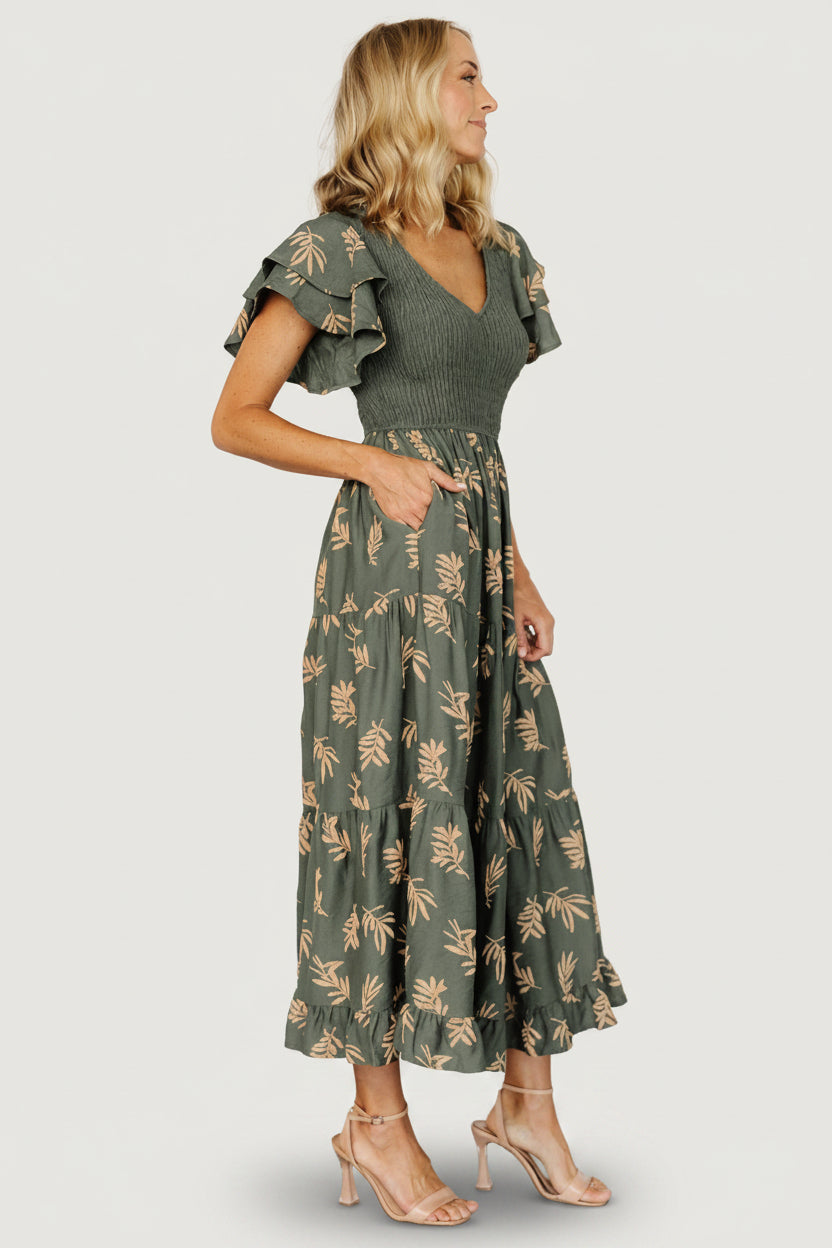 Baltic Born - Estelle Smocked Midi Dress
