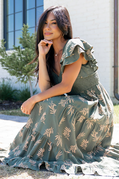 Baltic Born - Estelle Smocked Midi Dress