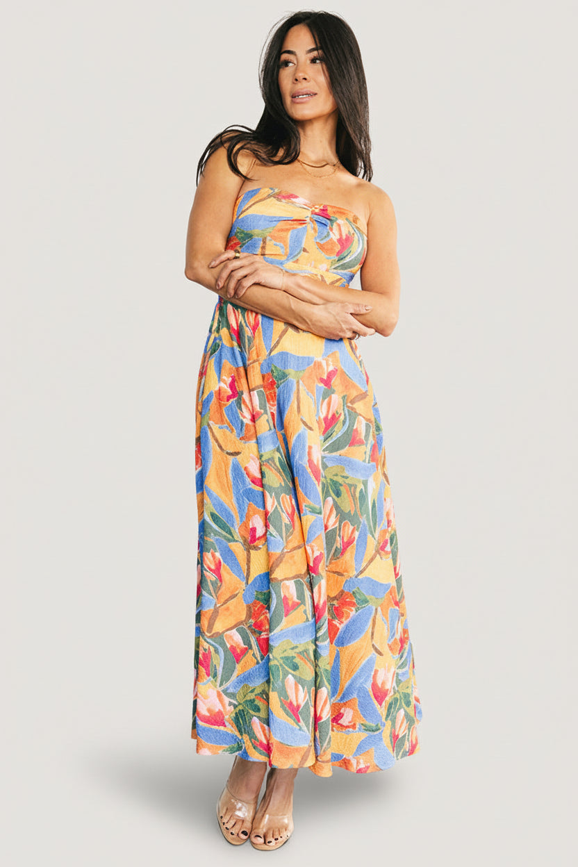Baltic Born - Solana Strapless Midi Dress