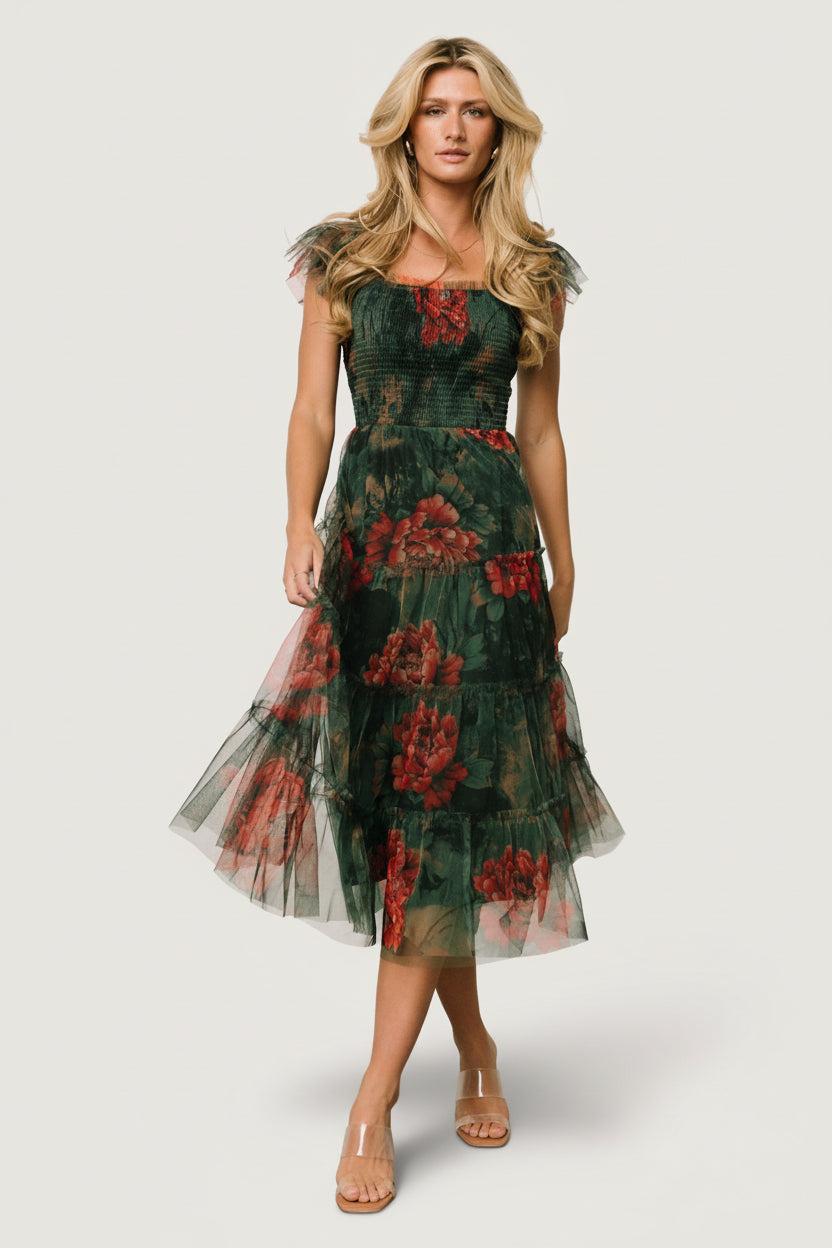 Baltic Born - Clementine Tulle Midi Dress
