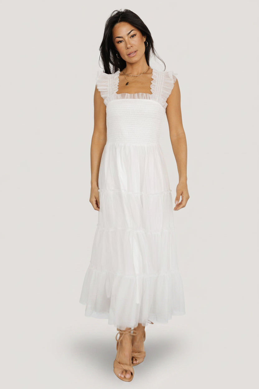 Baltic Born - Emma Smocked Tulle Dress