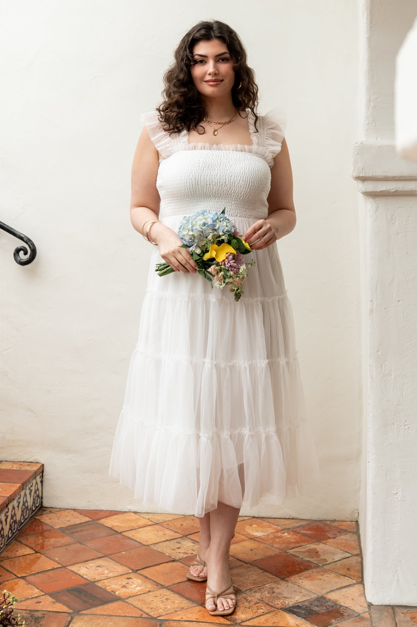 Baltic Born - Emma Smocked Tulle Dress