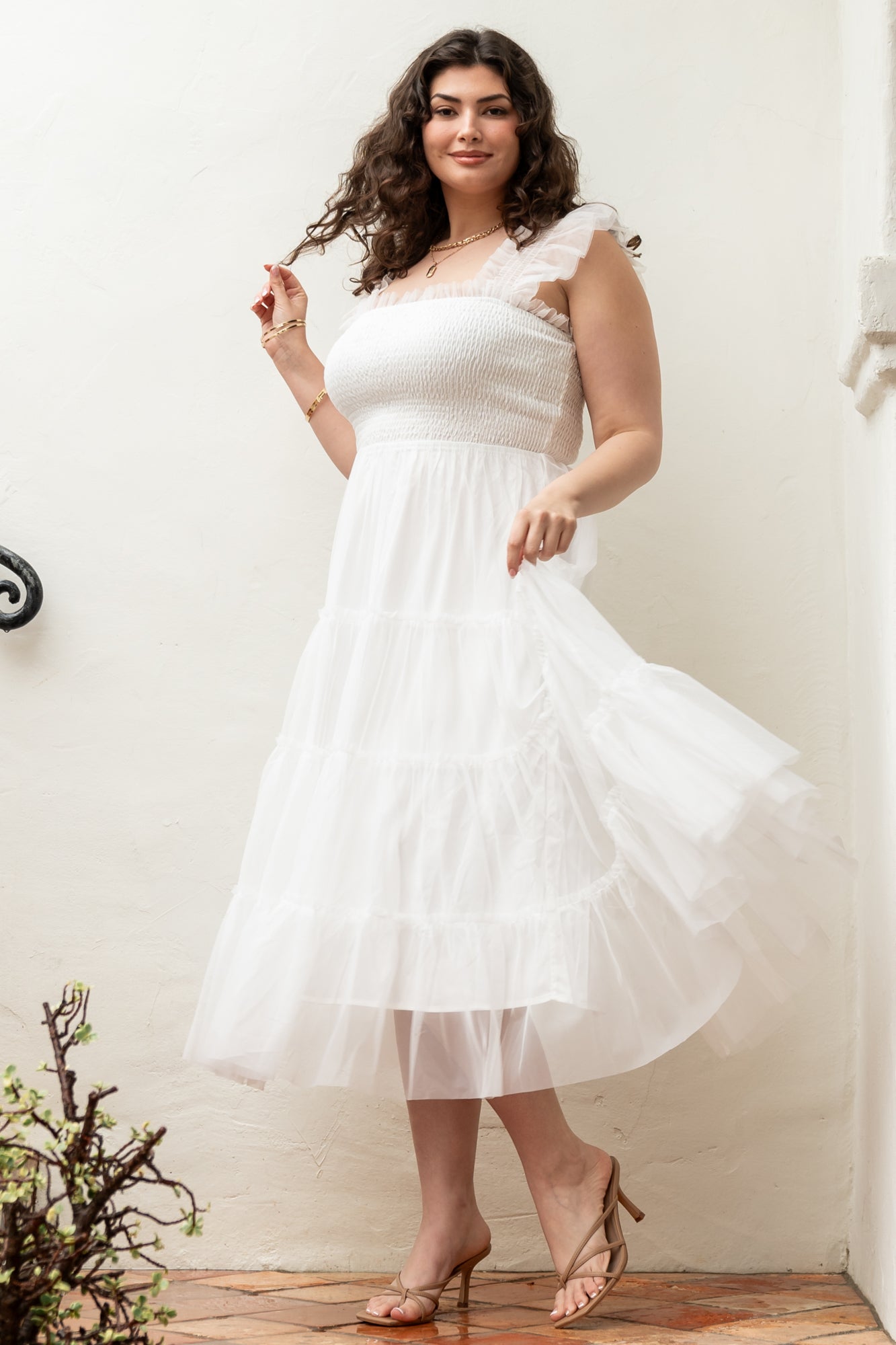 Baltic Born - Emma Smocked Tulle Dress