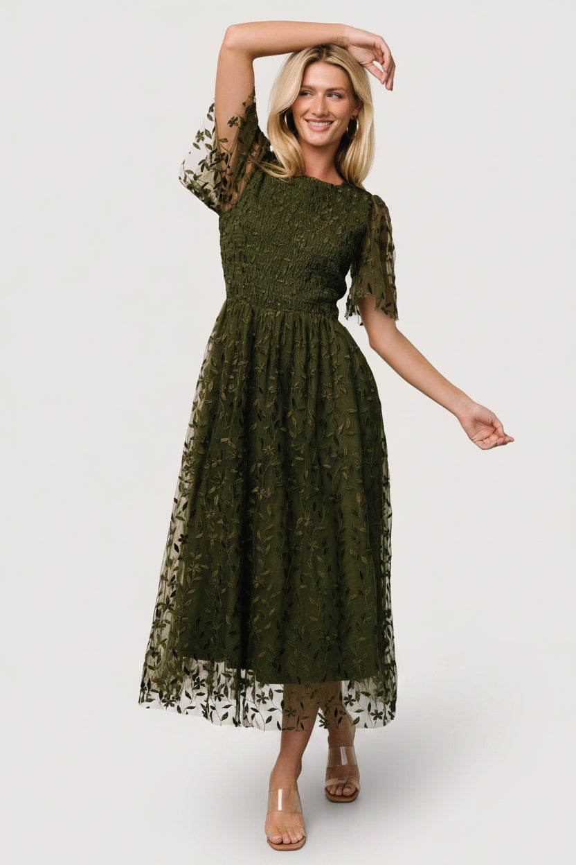Baltic Born - Kendra Embroidered Dress