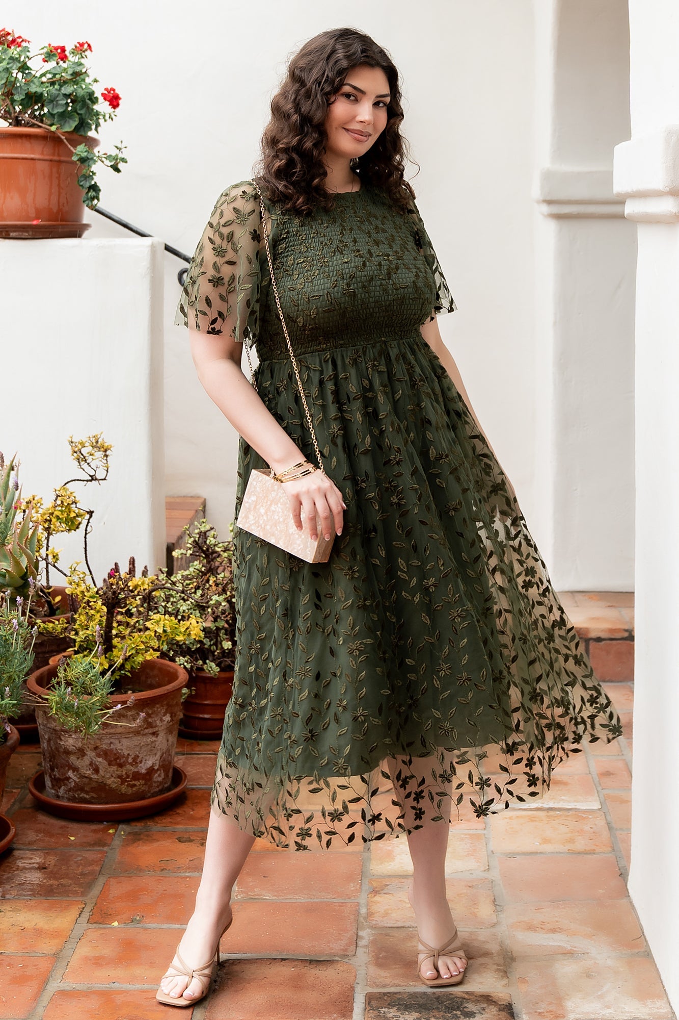 Baltic Born - Kendra Embroidered Dress