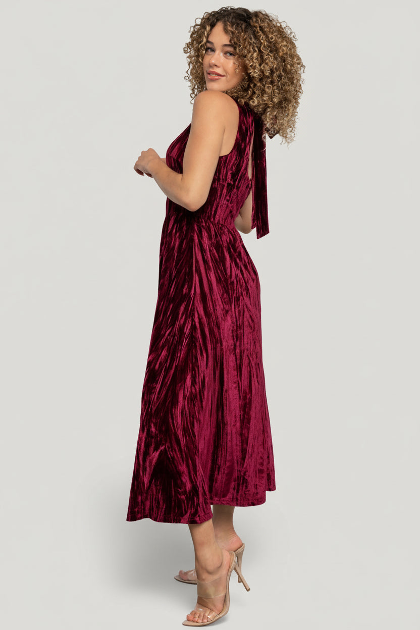 Baltic Born - Octavia Velvet Midi Dress