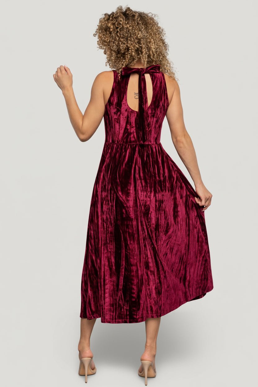 Baltic Born - Octavia Velvet Midi Dress