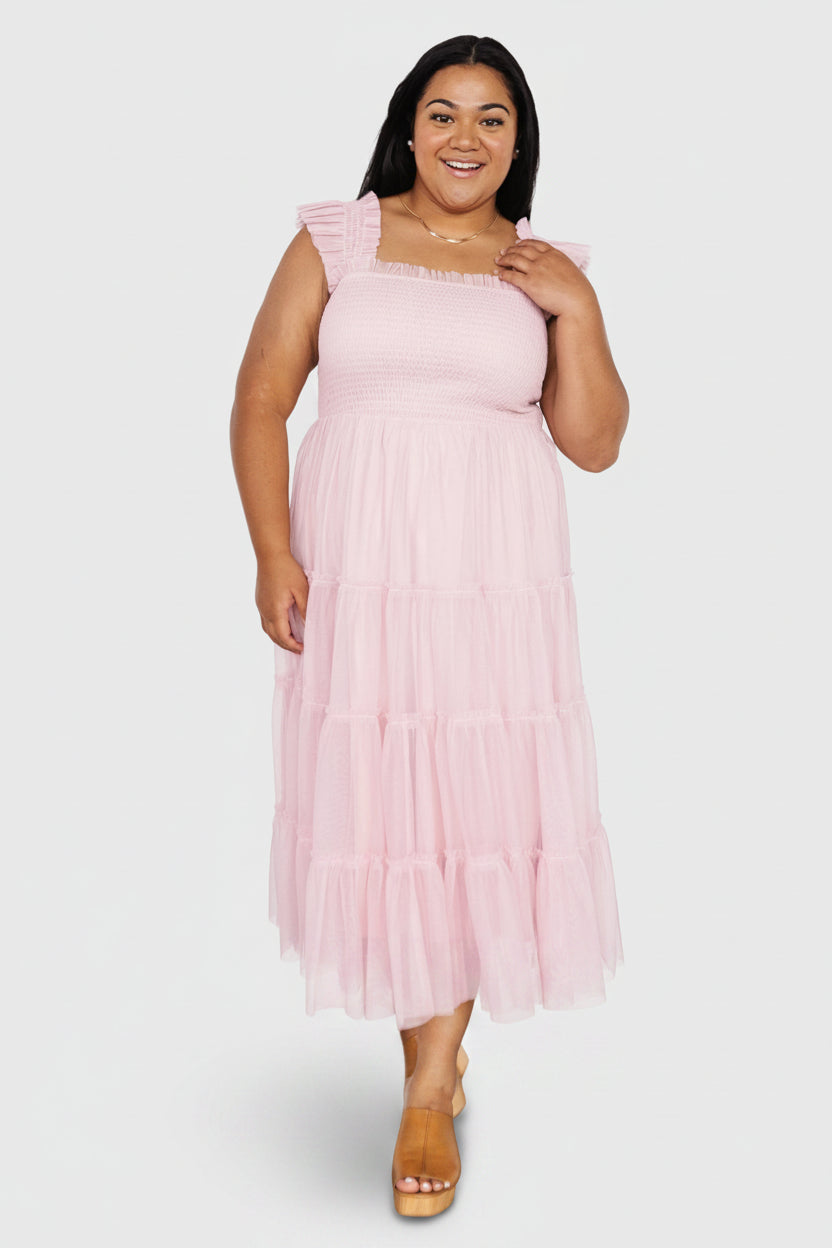 Baltic Born - Emma Smocked Tulle Dress