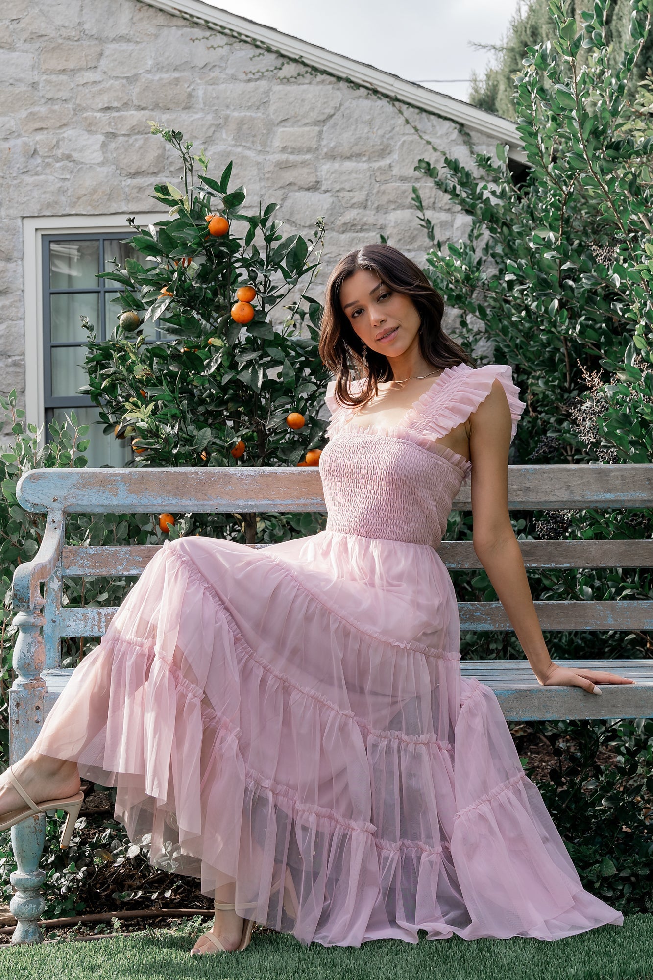 Baltic Born - Emma Smocked Tulle Dress