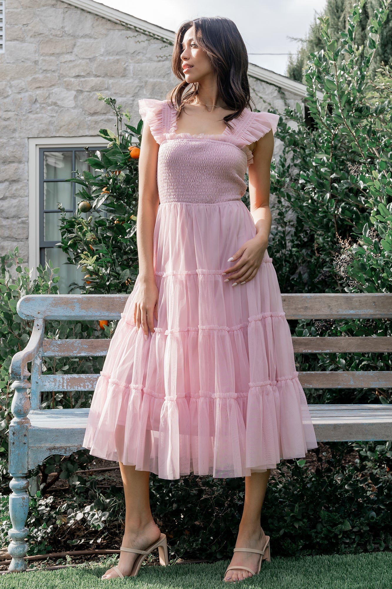 Baltic Born - Emma Smocked Tulle Dress