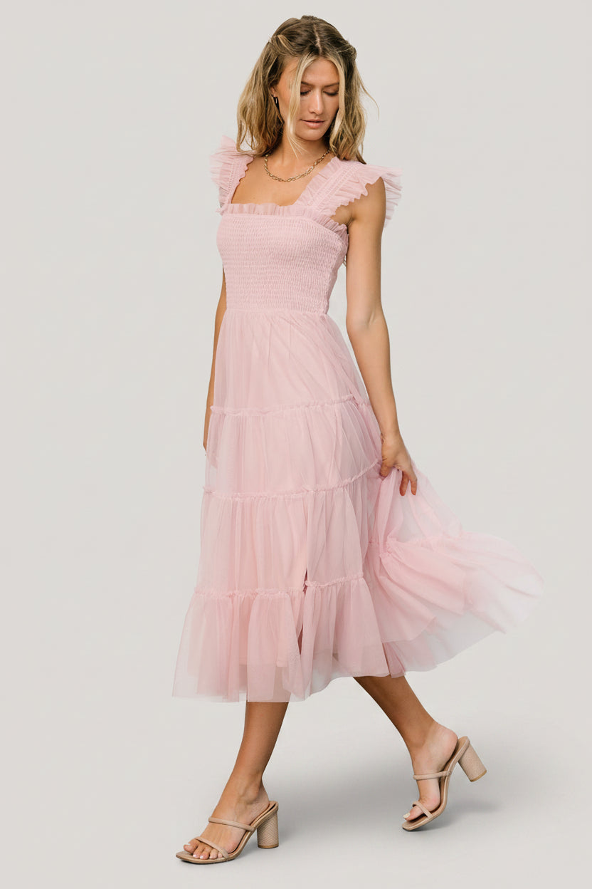 Baltic Born - Emma Smocked Tulle Dress