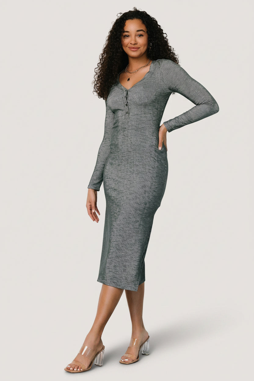 Baltic Born - Denver Ribbed Midi Dress