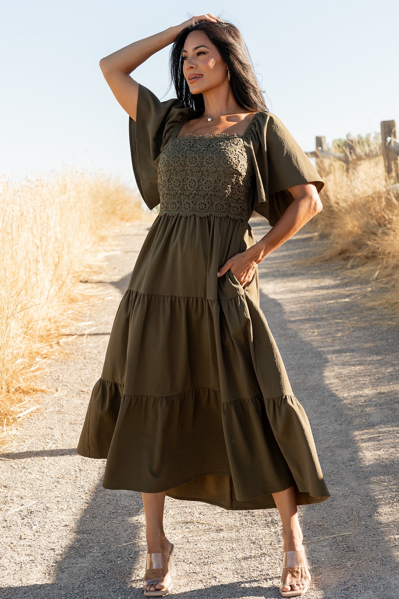 Baltic Born - Fauna Lace Top Dress