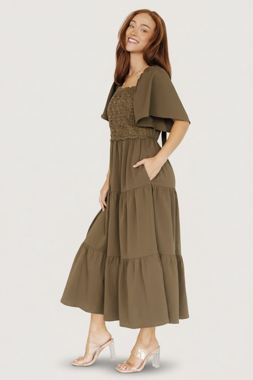 Baltic Born - Fauna Lace Top Dress