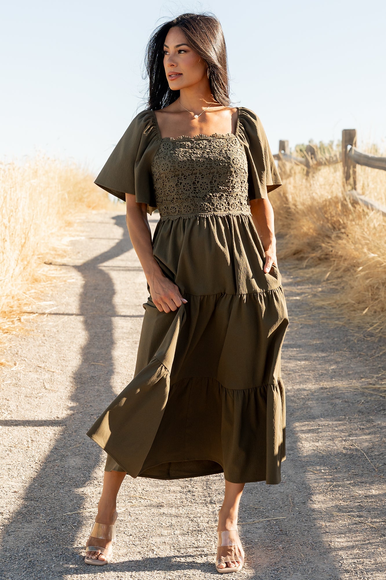 Baltic Born - Fauna Lace Top Dress