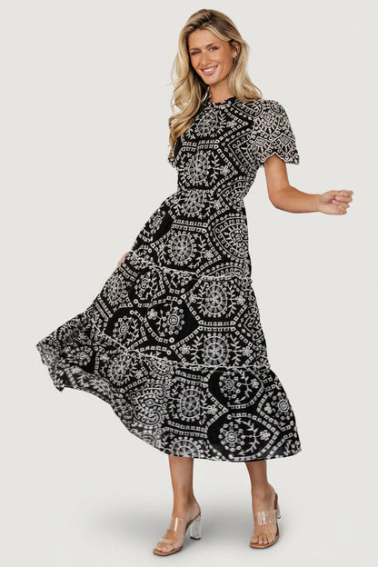 Baltic Born - Mirabel Eyelet Midi Dress