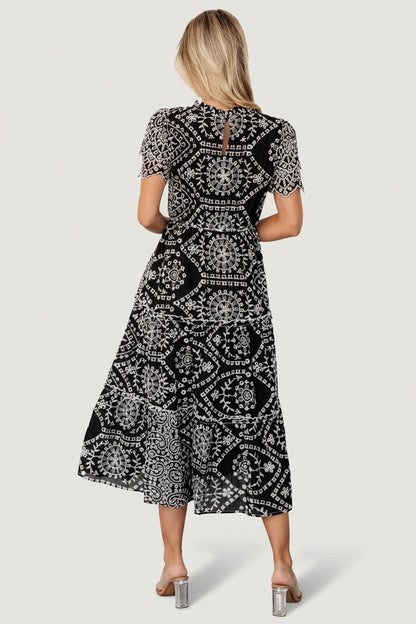 Baltic Born - Mirabel Eyelet Midi Dress