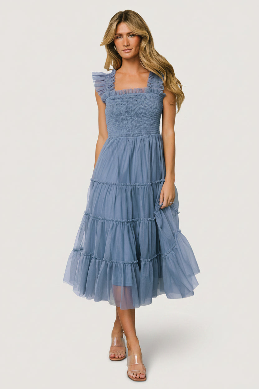 Baltic Born - Emma Smocked Tulle Dress