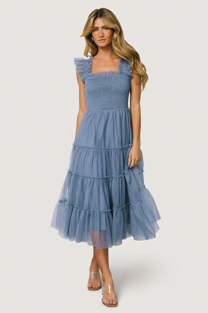 Baltic Born - Emma Smocked Tulle Dress
