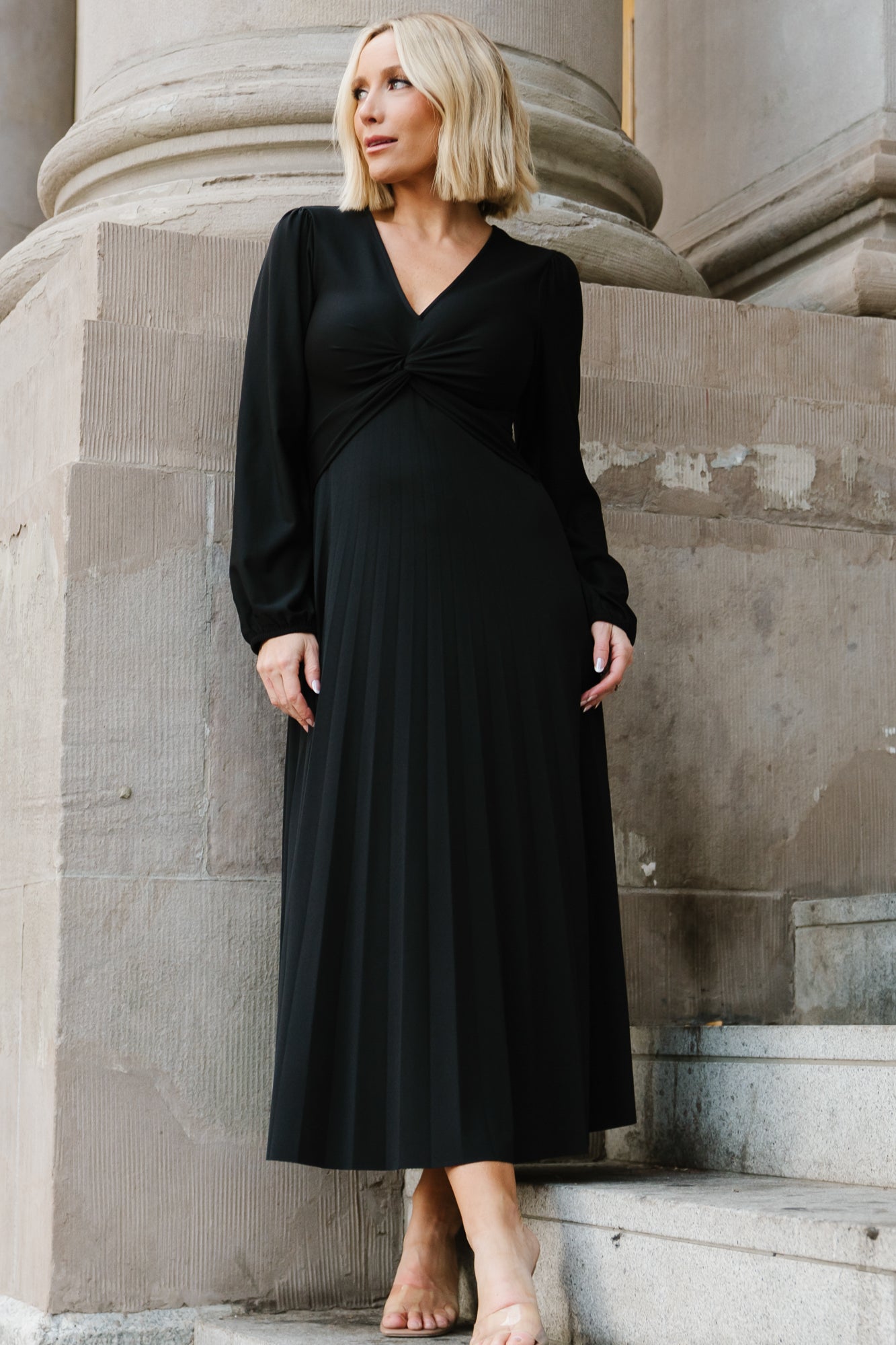 Baltic Born - Lynda Pleated Midi Dress