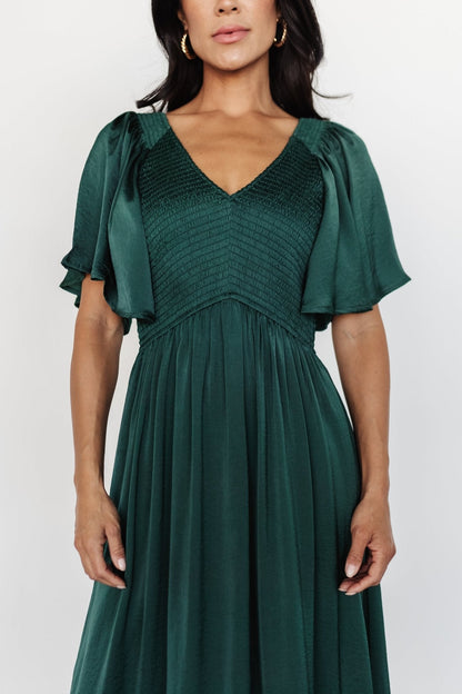 Baltic Born - Lovell Smocked Midi Dress