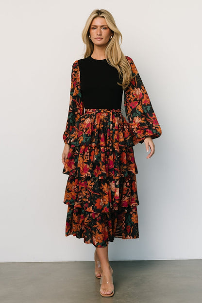 Baltic Born - Sylvie Tiered Midi Dress