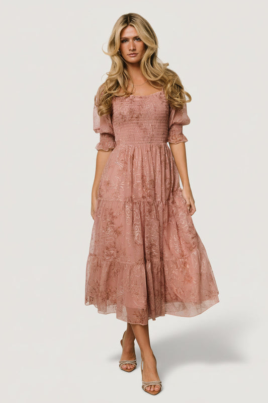 Baltic Born - Fabian Jacquard Midi Dress