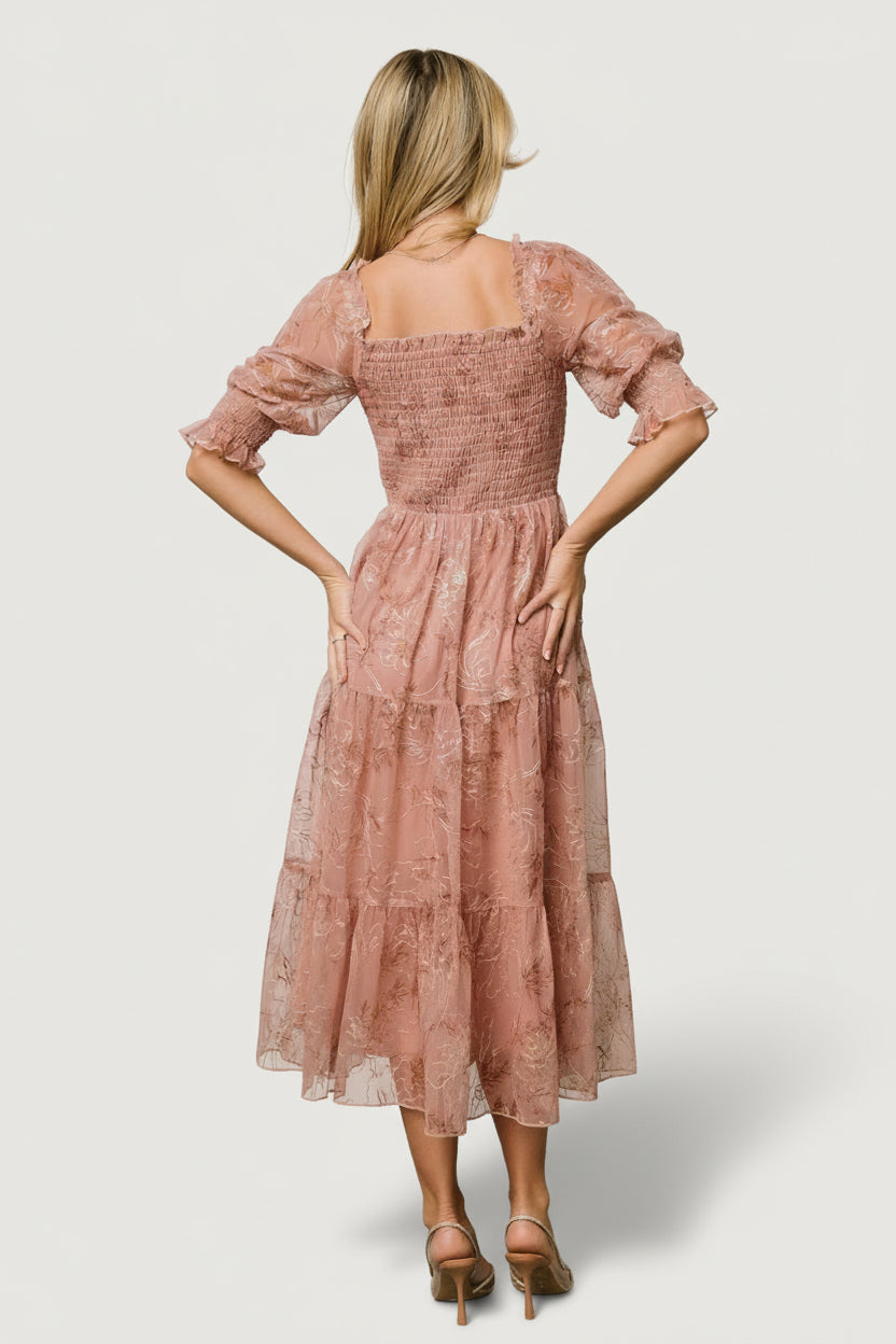Baltic Born - Fabian Jacquard Midi Dress