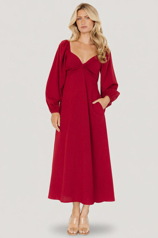 Baltic Born - Rosalie Back Tie Dress