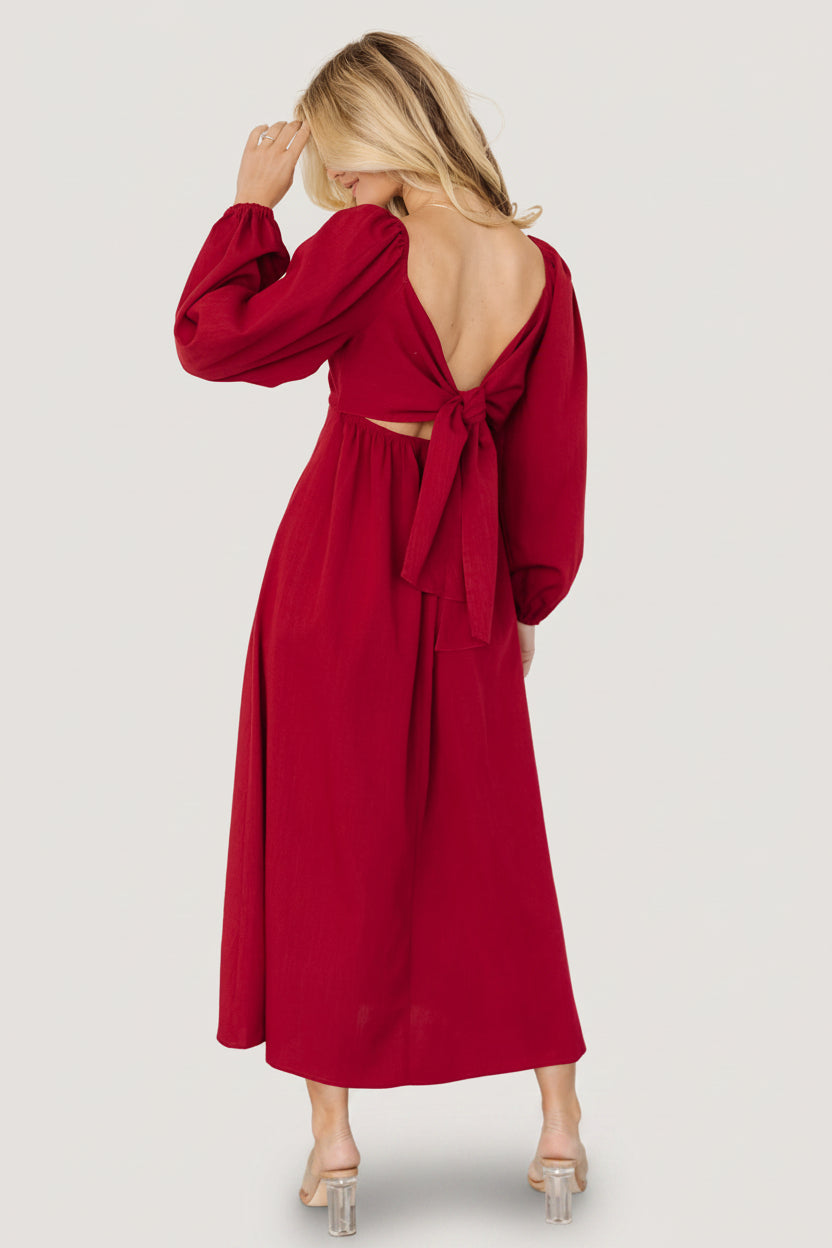 Baltic Born - Rosalie Back Tie Dress