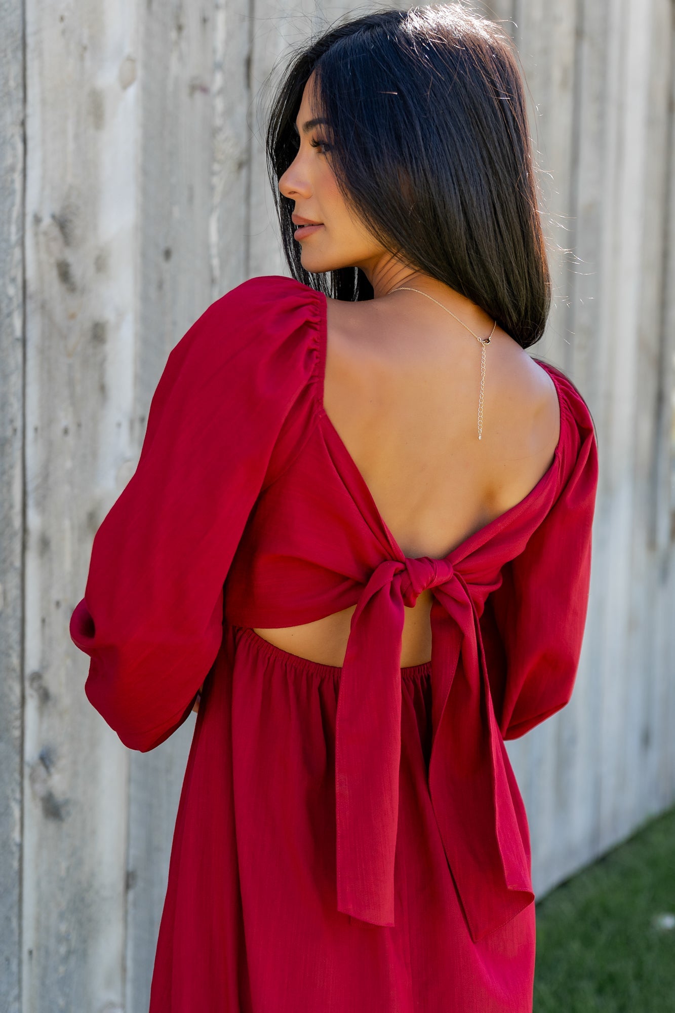 Baltic Born - Rosalie Back Tie Dress
