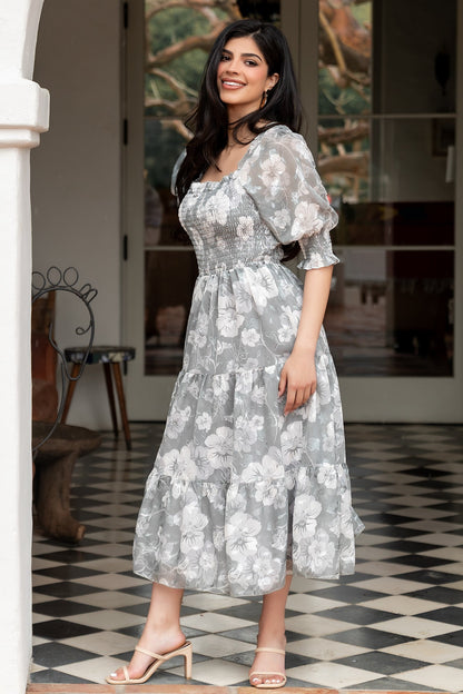 Baltic Born - Fabian Jacquard Midi Dress