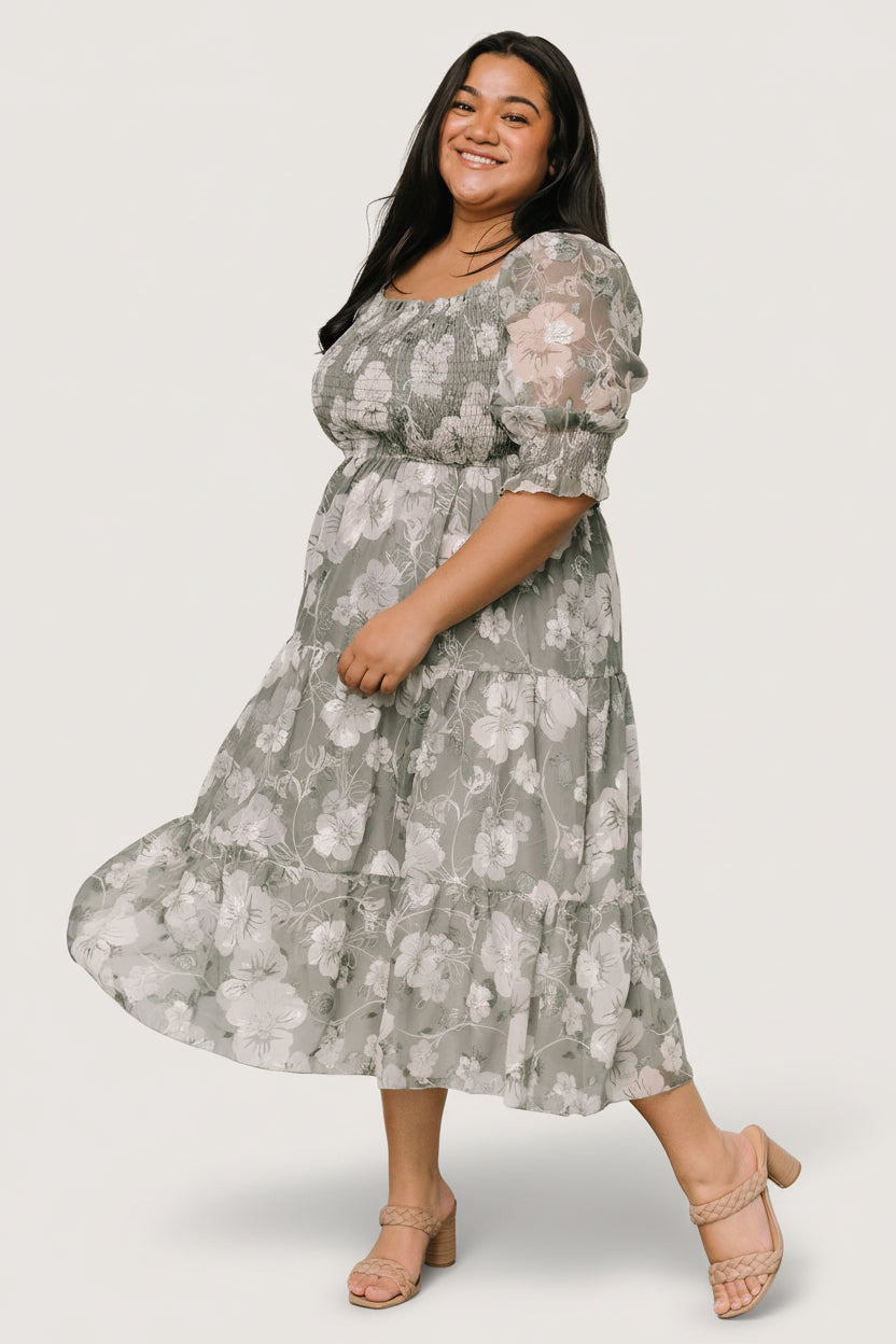 Baltic Born - Fabian Jacquard Midi Dress