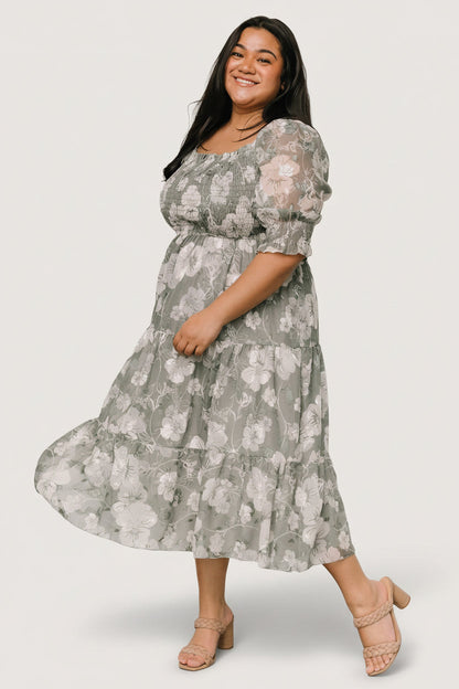 Baltic Born - Fabian Jacquard Midi Dress