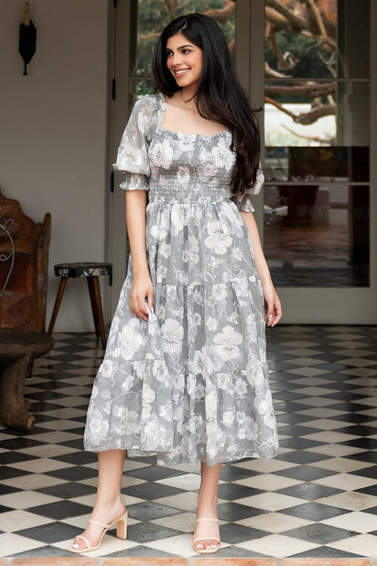 Baltic Born - Fabian Jacquard Midi Dress