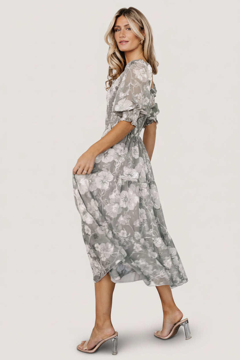 Baltic Born - Fabian Jacquard Midi Dress