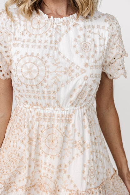 Baltic Born - Mirabel Eyelet Midi Dress