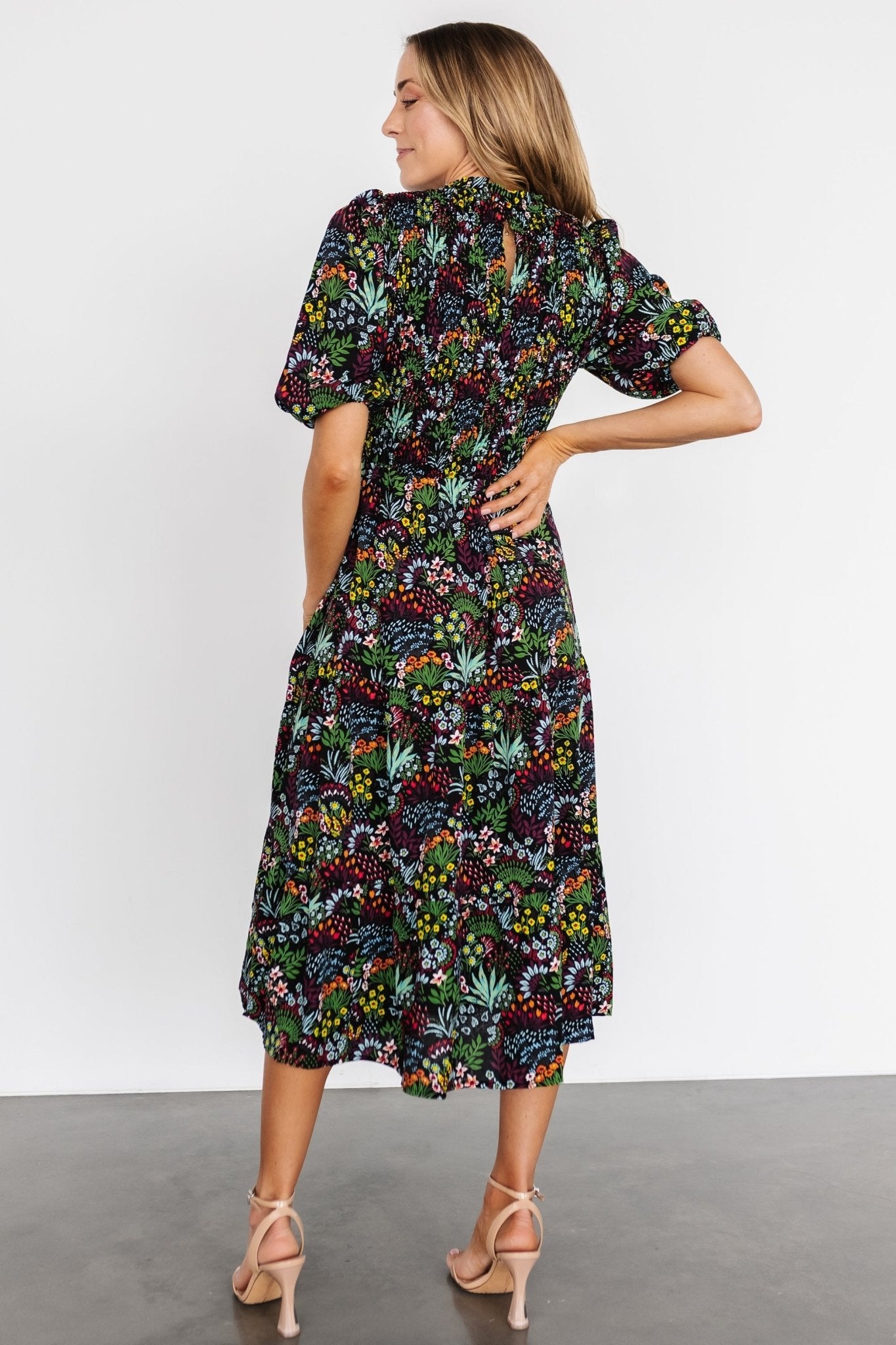 Baltic Born - Lena Tiered Midi Dress