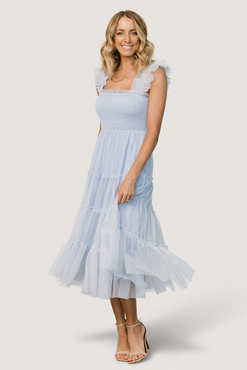 Baltic Born - Emma Smocked Tulle Dress