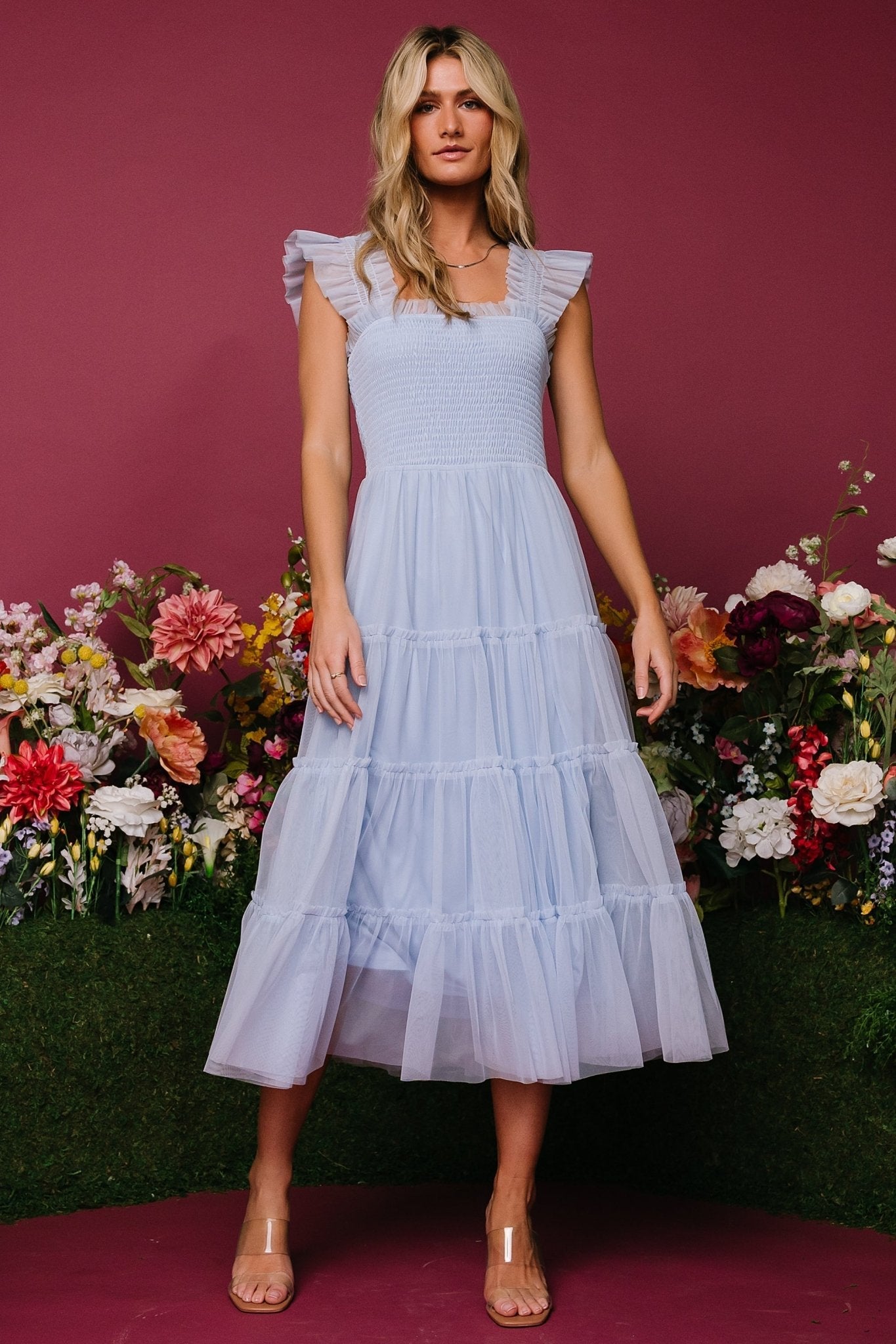 Baltic Born - Emma Smocked Tulle Dress