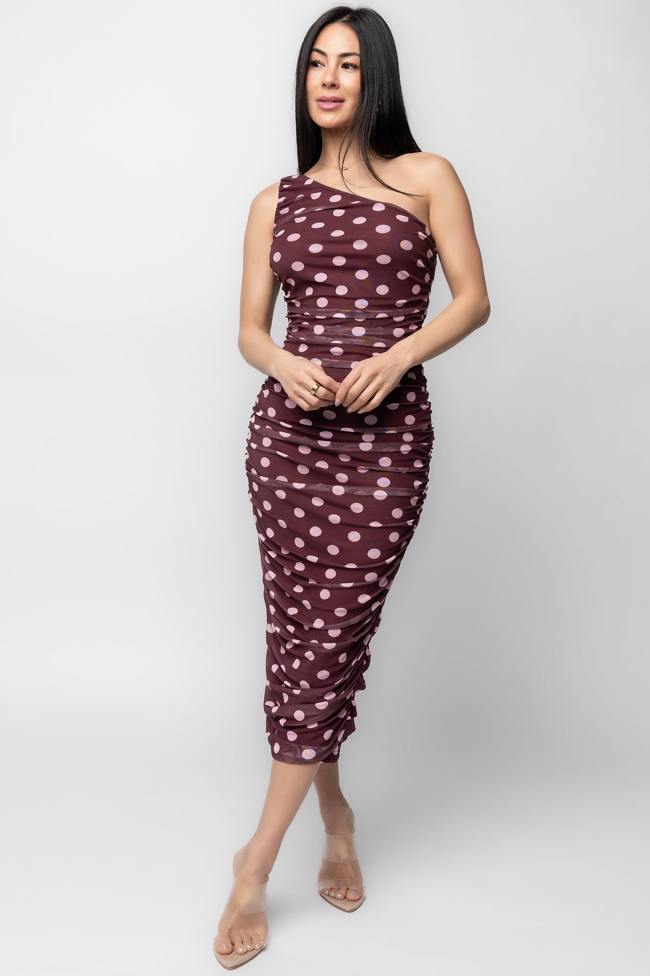Baltic Born - Lolli One Shoulder Midi Dress