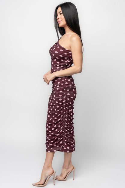 Baltic Born - Lolli One Shoulder Midi Dress
