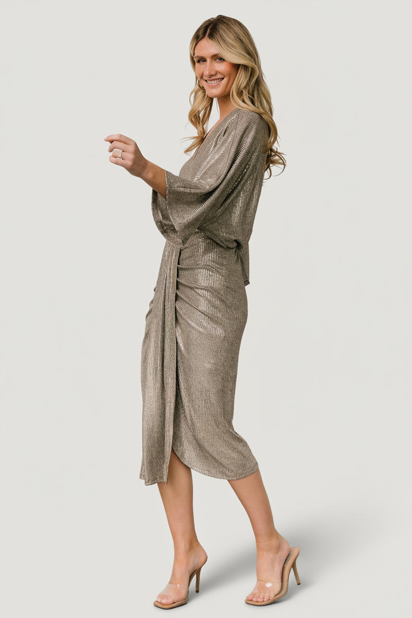 Baltic Born - Ciara Ruched Midi Dress