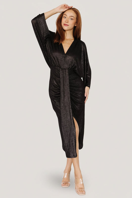 Baltic Born - Ciara Ruched Midi Dress