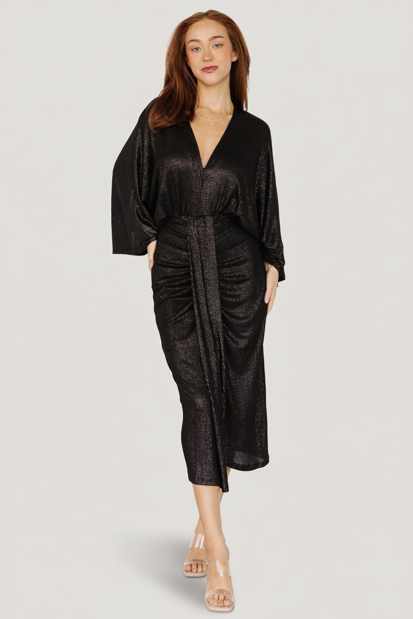 Baltic Born - Ciara Ruched Midi Dress