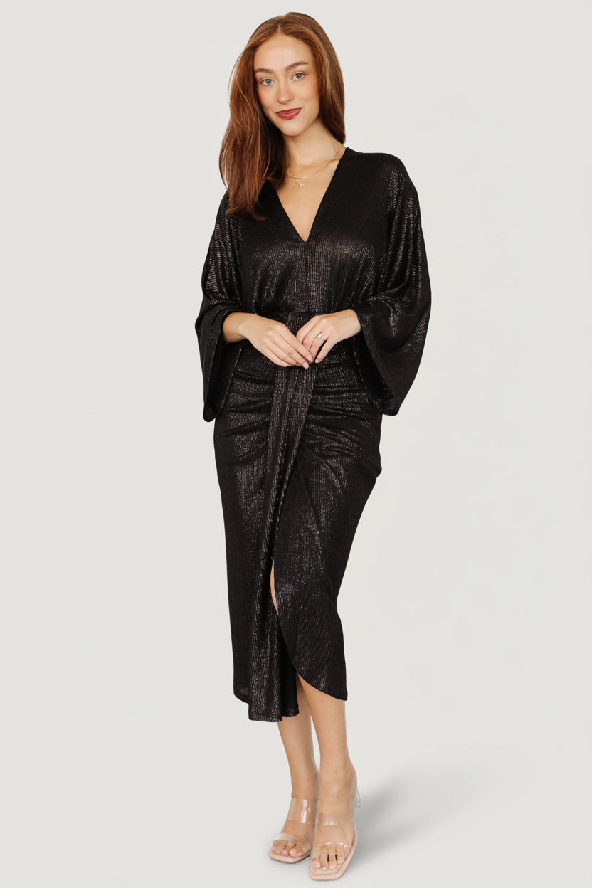 Baltic Born - Ciara Ruched Midi Dress